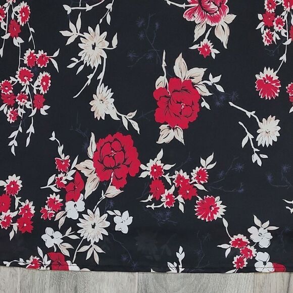 Reitmans Size 11 Polyester Lined Lightweight Floral Skirt - Picture 4 of 6